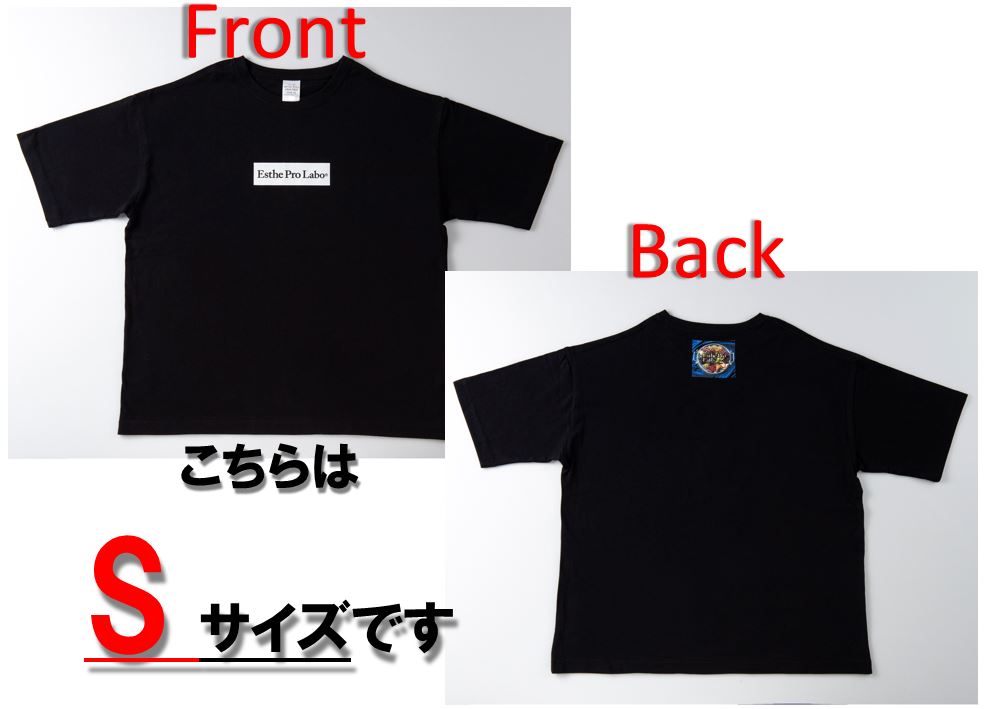 プロラボTシャツ (黒地・白ロゴ・Sサイズ)